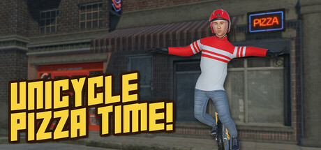 独轮车披萨时间!/Unicycle Pizza Time!